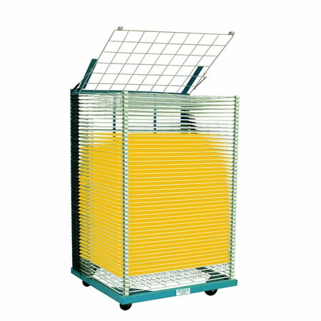 SATURN RACK AWT RACK-IT HEAVY CONSTUCTION, DRYING RACK, 26 x 36 in. Shelf Size, 50 Shelves DR-36-50